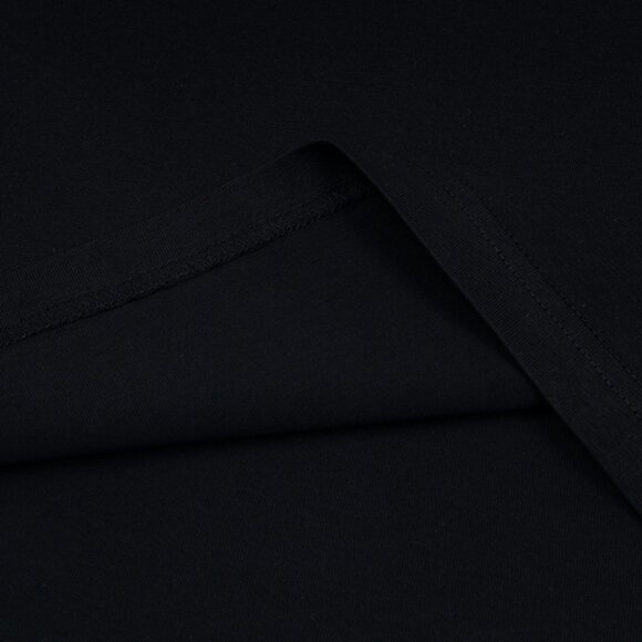 Black Short-Sleeved T-Shirt With Little Girl Print Design Acme De La Vie - Picture 8 of 9